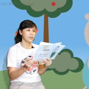 Dongeng Midodo Badak yang Suka Menari, Dibacakan oleh Veronica Tan 