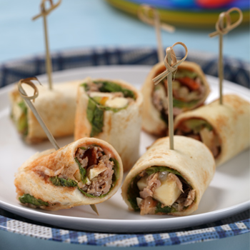 Canape Gulung Tuna