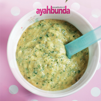 Bubur Salmon Daun Katuk