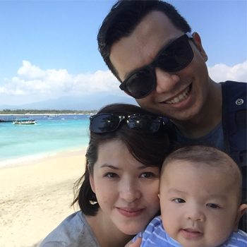 Timothy Marbun dan Sumi Yang