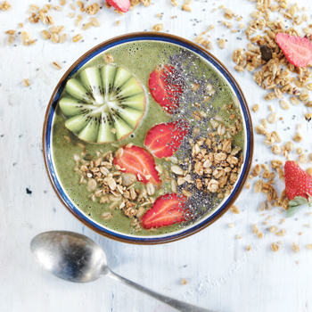 Strawberry Breakfast Smoothies