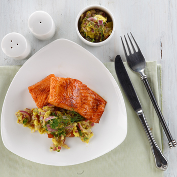 Salmon Saus Alpukat