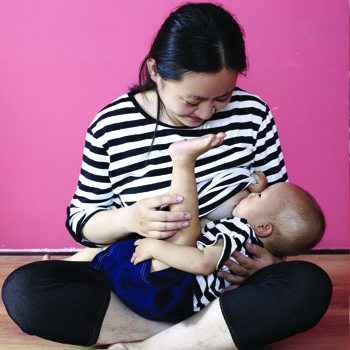 'Pelajaran' Bayi Saat Menyusu