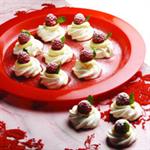 Mini Lemon Custard Pavlovas