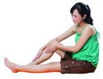Pijat Kaki Sendiri Saat Hamil