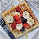 Waffle Buah