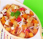 Puding Roti Tropikal
