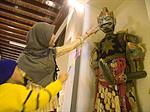 Dalang Cilik di Pameran Wayang