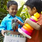 Mengajarkan Balita Berbagi 